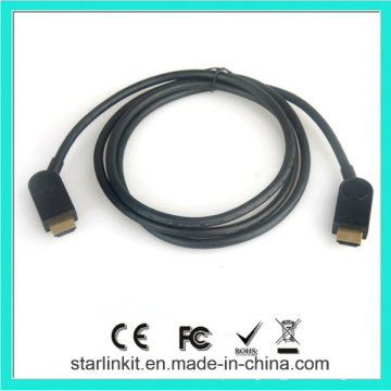 High Speed HDMI Cable 1.4V 3D 4k Gold Plated Black